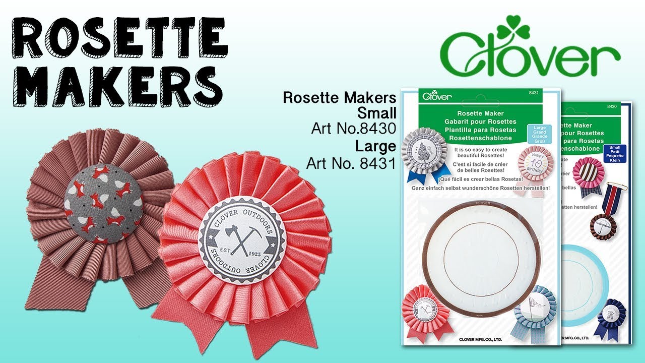 Tool School: Rosette Makers