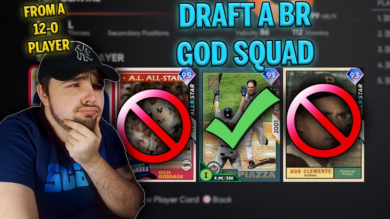 How to Draft a BR GOD SQUAD - MLB The Show 21 Battle Royale Draft Tips