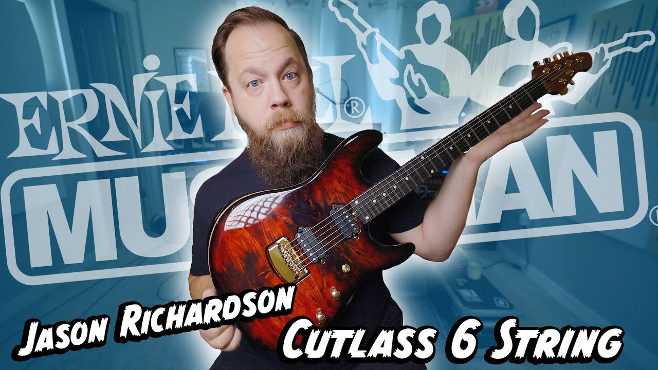 Music Man Jason Richardson Cutlass 6 STRING!
