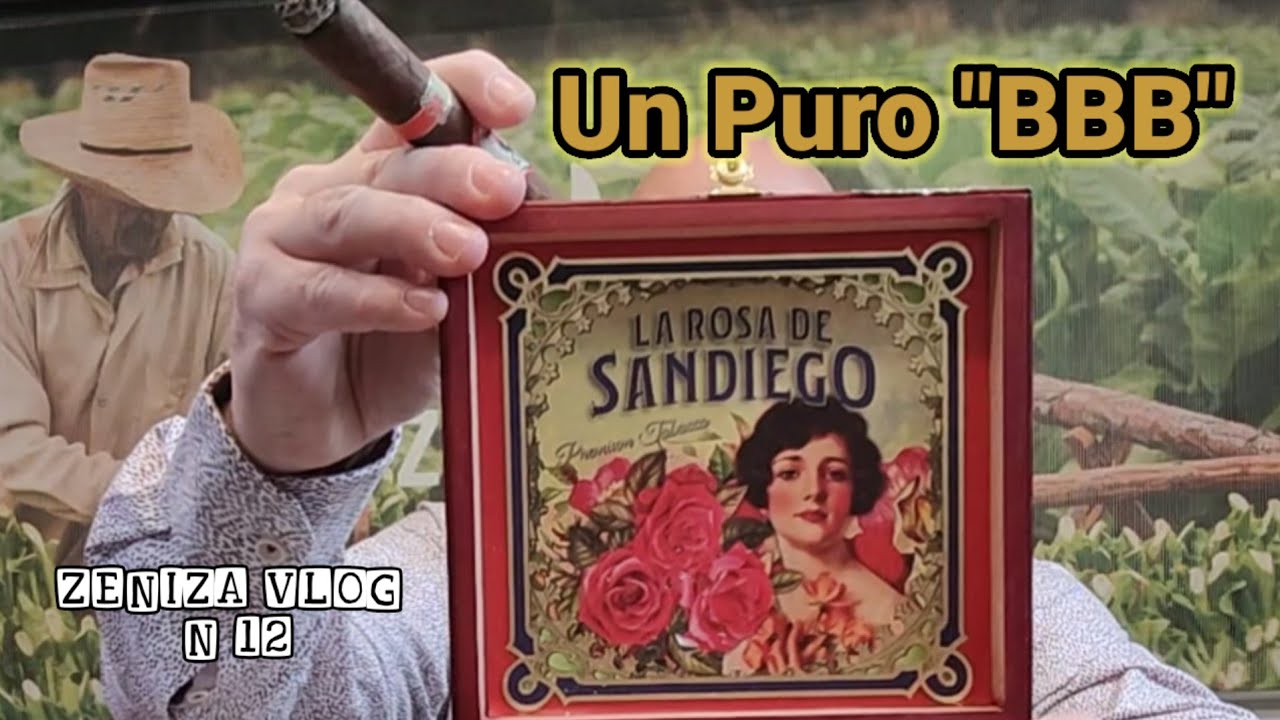 ZENIZA VLOG N 12    Robusto Natural de LA ROSA DE SAN DIEGO