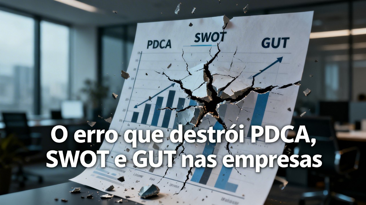 Como PDCA, SWOT e GUT Transformam Analistas em Gestores!!