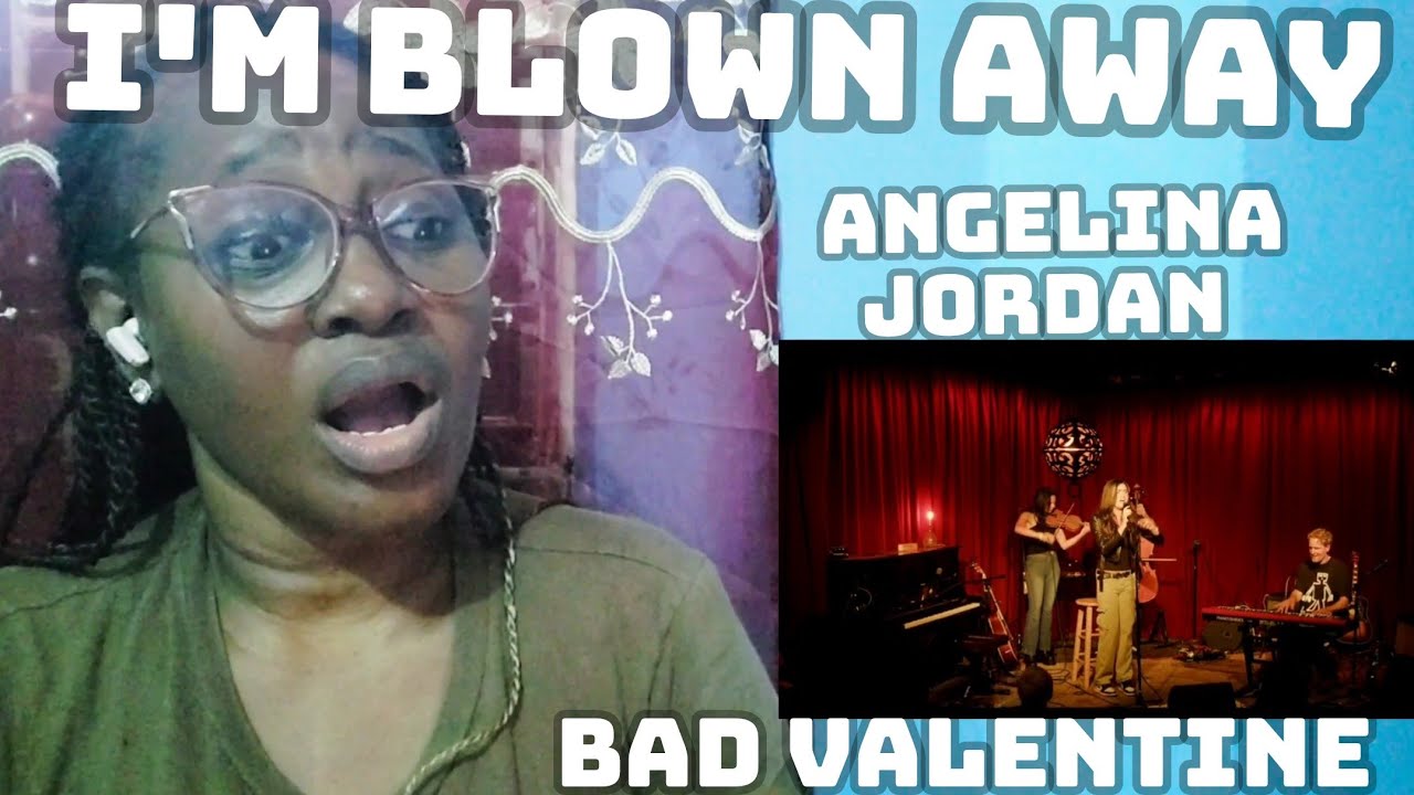 couldn't believe my ears | Angelina Jordan _ Bad Valentines With Tobi Gad / REACTION