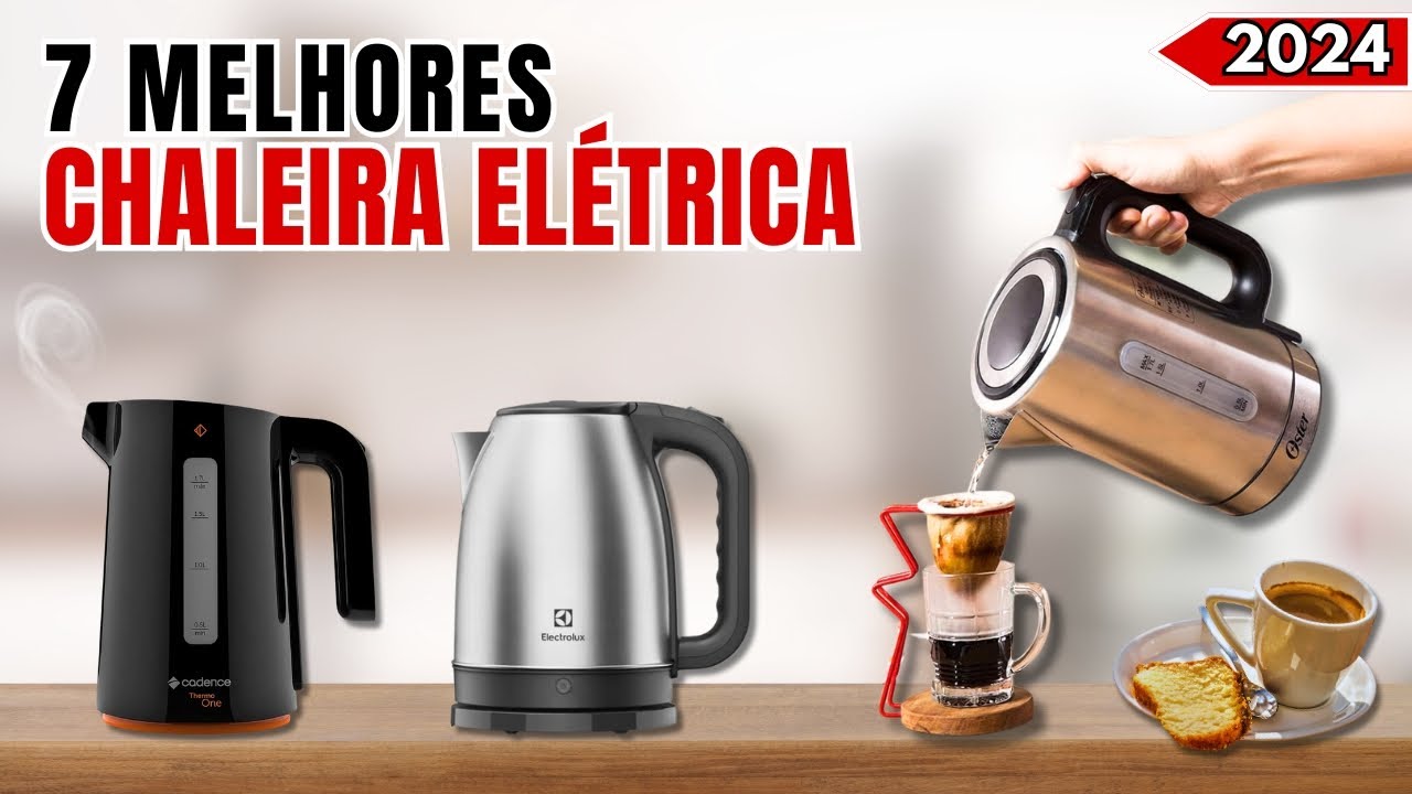 7 Melhores CHALEIRAS ELÉTRICAS 2024 | Qual a Melhor CHALEIRA ELÉTRICA 2024? | CHALEIRA DIGITAL