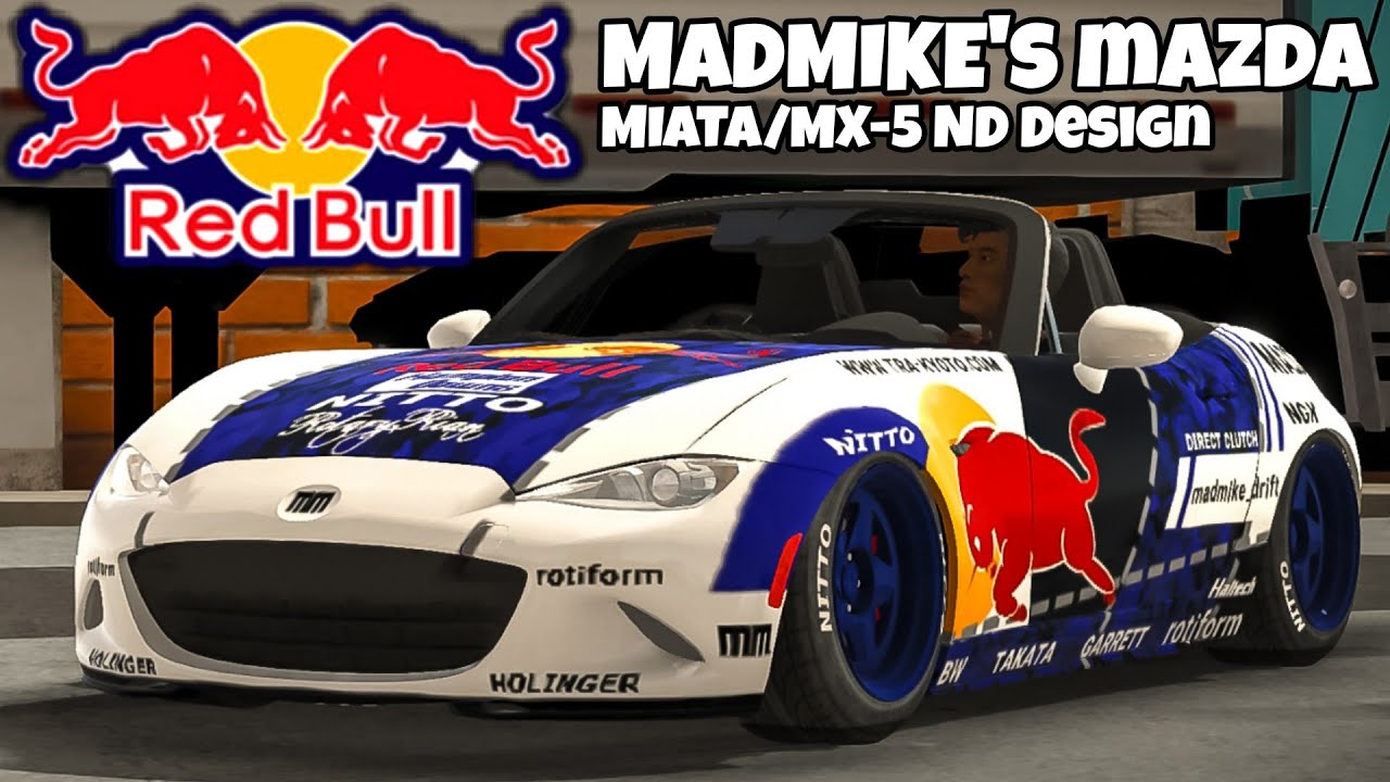 MadMike's RedBull Mazda Miata/MX-5 Nd Design | Car Parking Multiplayer