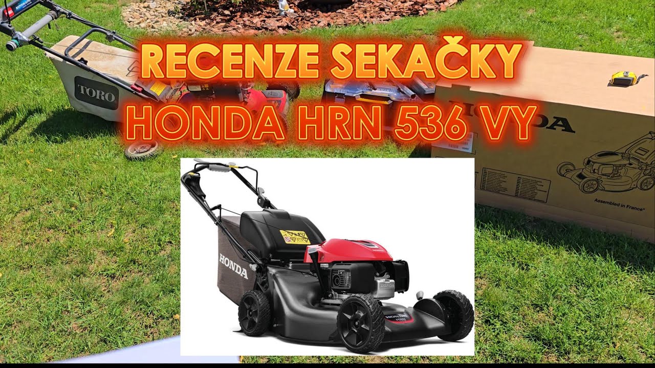 Recenze sekačky HONDA HRN 536 VY  4K