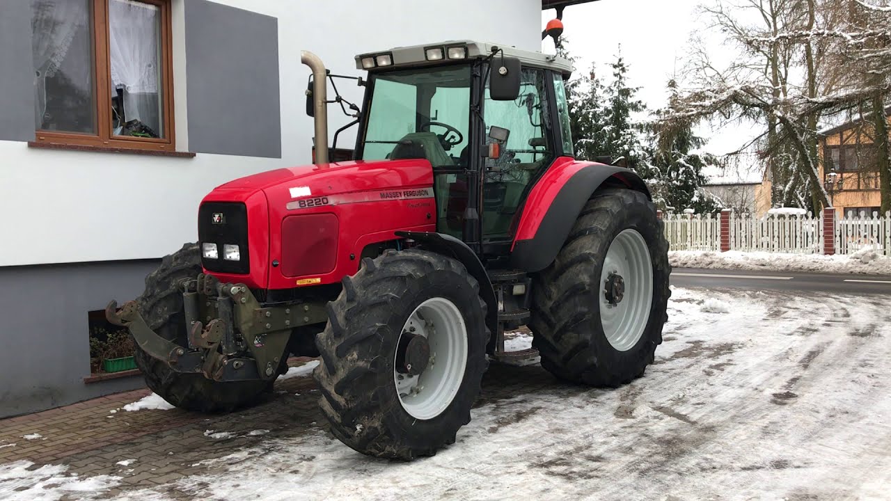 Massey Ferguson 8220, rok 2001, 145 KM, na sprzedaż/for sale ENGINE sound *PESTROL Maszyny Rolnicze*