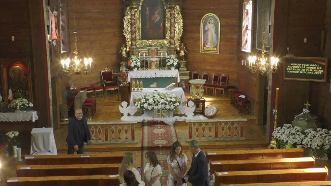 Transmisja Mszy Świętej, Kościół pw. Świętej Jadwigi w Siekierkach Wielkich