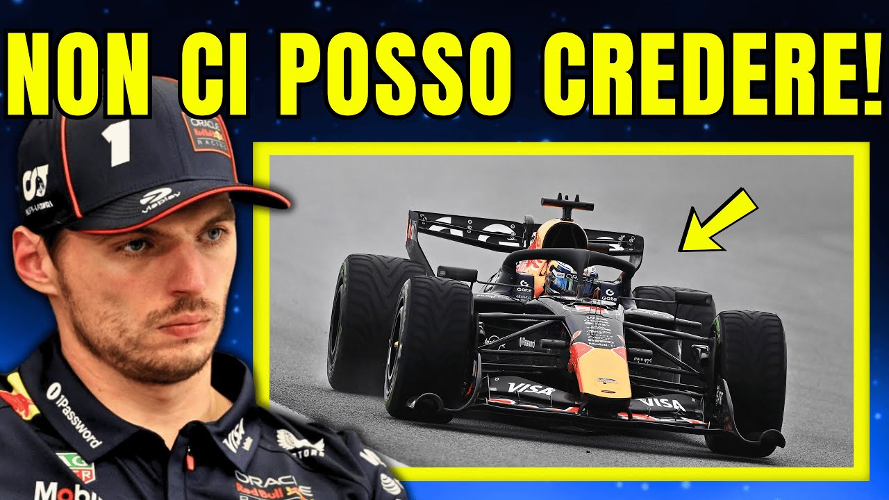 VERSTAPPEN FURIOSO con la Red Bull dopo aver visto la NUOVA MONOPOSTO: “È UNA PAGLIACCIATA!”