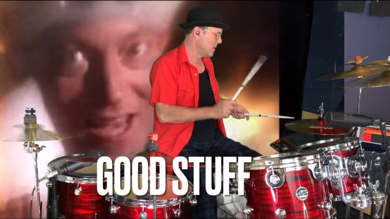 The B-52s - Good Stuff , a vintage 90s drum cover