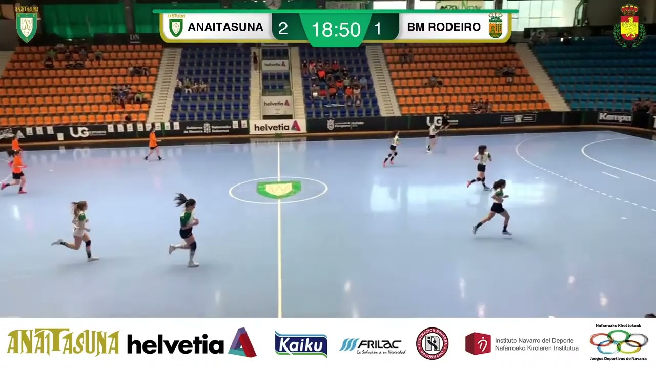 FASE SECTOR. GRUPO B - J01- Helvetia Anaitasuna vs BM Rodeiro Coop  O Rodo