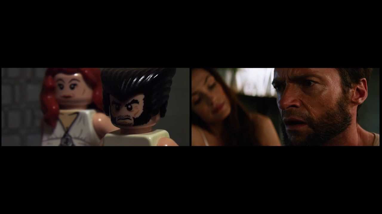 The Wolverine Lego Trailer Comparison