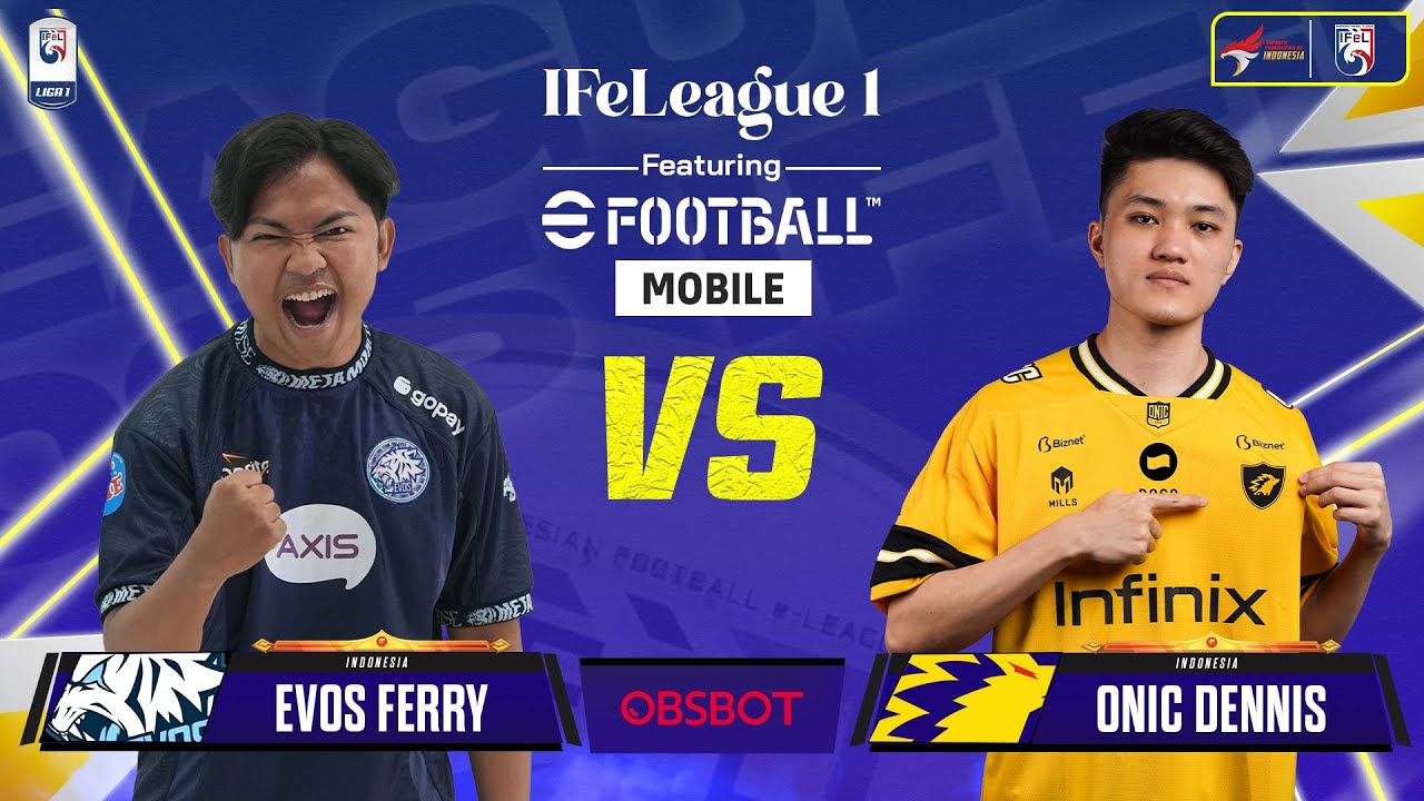 Pertemuan dua pemain hebat !! | ONIC_Dennis vs EVOS_Ferry | IFeLeague 1 ft. eFootball on Mobile