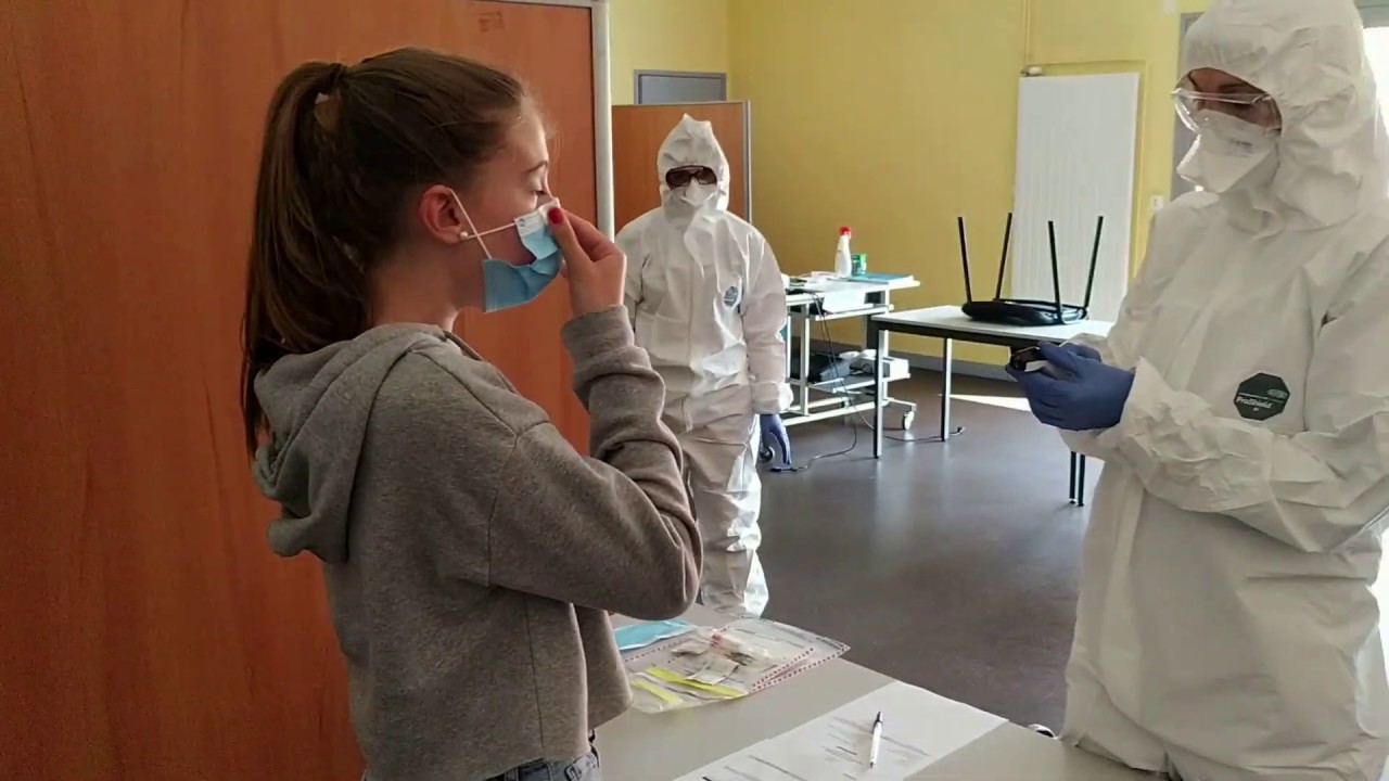 Prélèvement COVID Binôme