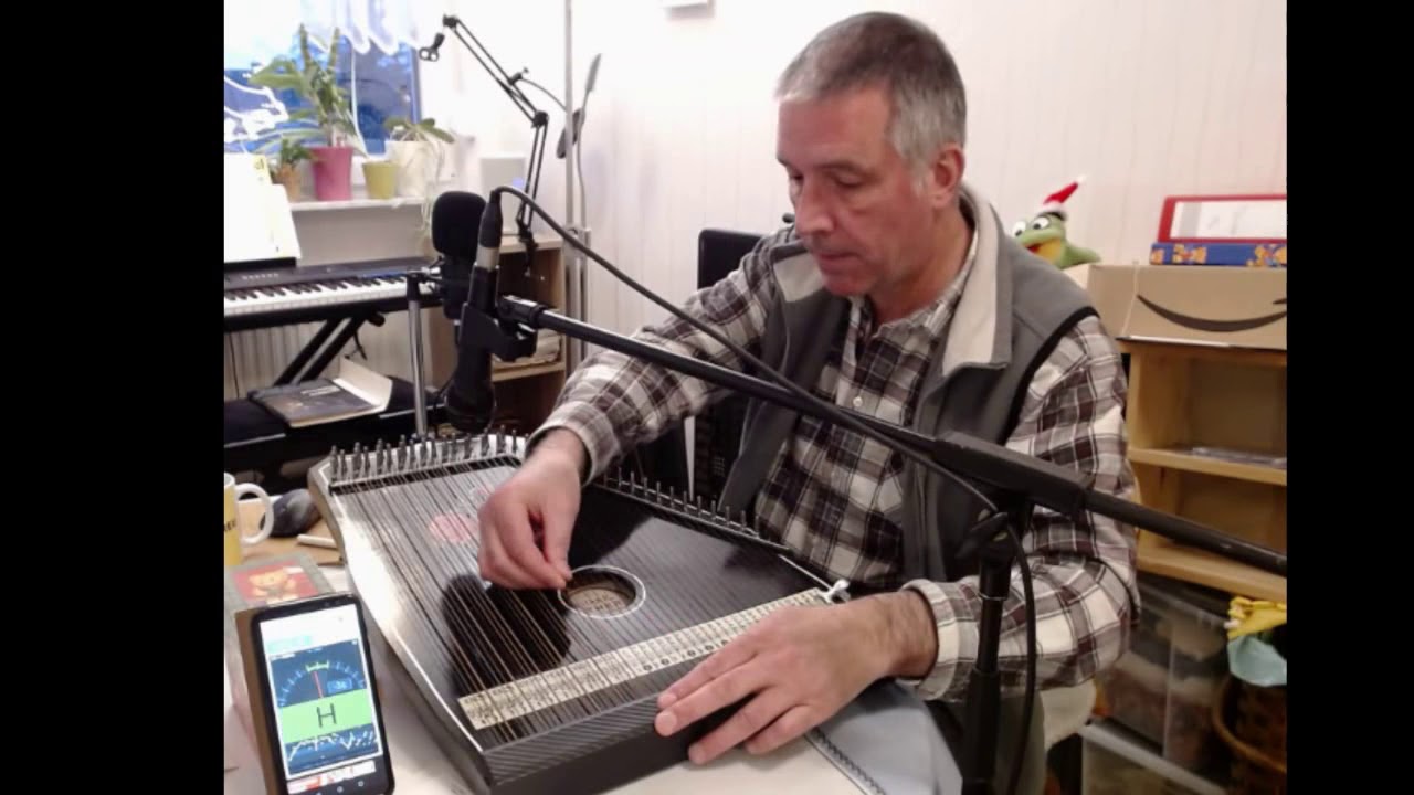 Akkord-Zither: erste Erfolge und stimmen des Instruments / 1st success and tuning the Chord Zither