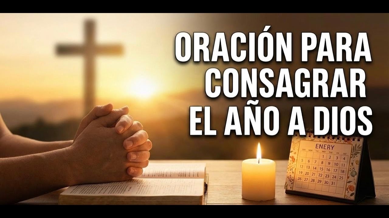 Consagración del Año a Dios 🙏 | Oración Poderosa para Entregar tu Año al Señor