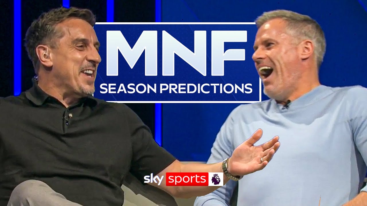 Jamie Carragher and Gary Neville's FULL 2025/26 Monday Night Football predictions! 🔮