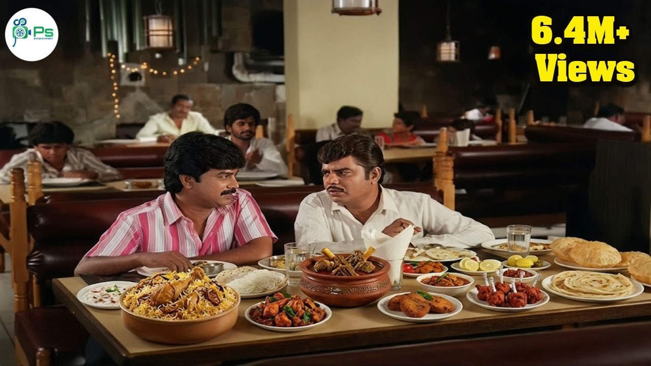சாப்பிட்டு காசு தராம கம்பி நீட்டலாம் -ன்னு பாக்கறயா வெட்டிடுவன் || பாண்டியராஜன் காமெடி🤣
