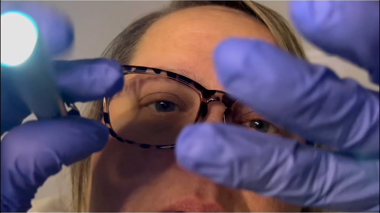 VERY TINGLY Cranial Nerve Exam | Up Close , Soft Spoken, & LOTS OF TRIGGERS | ASMR MEDICAL EXAM