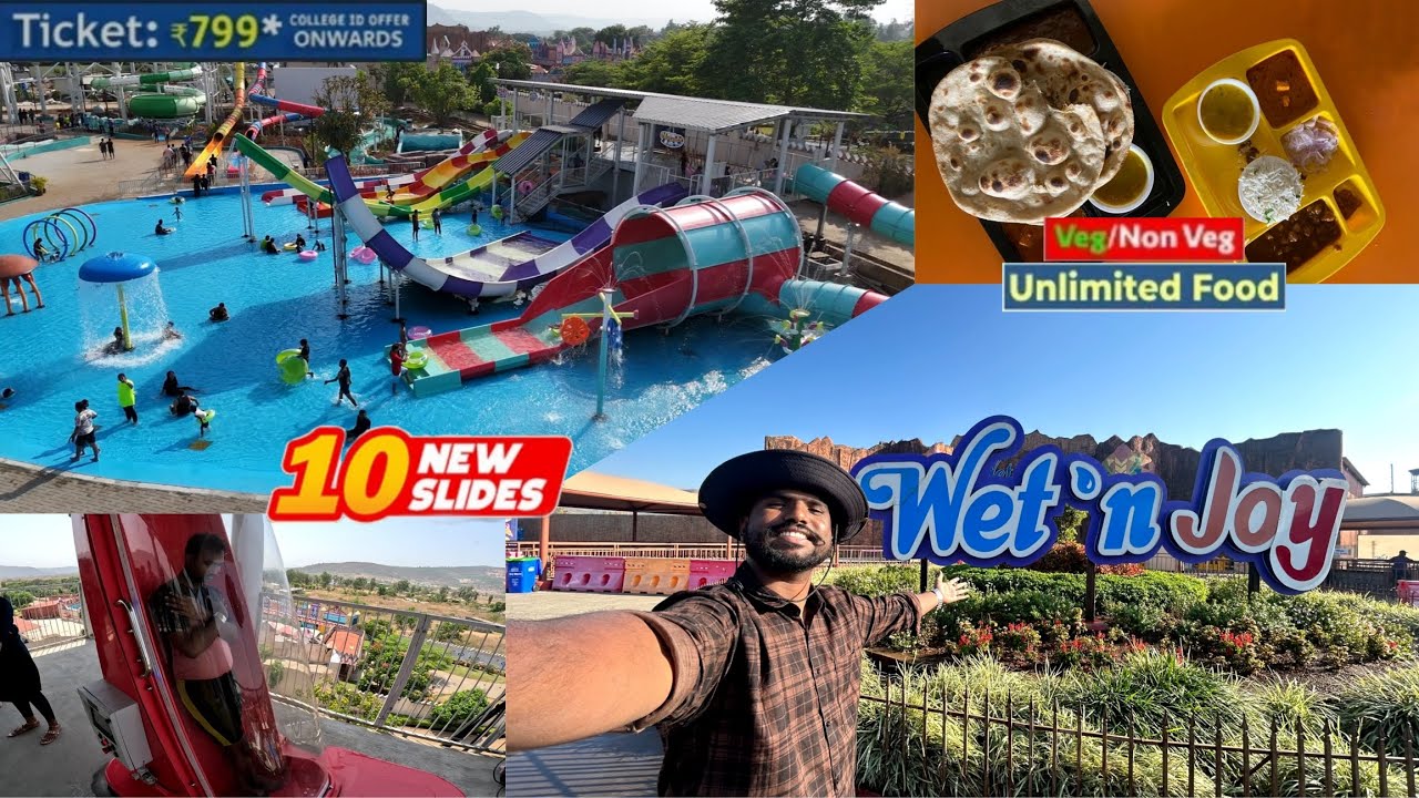Wet N Joy WaterPark Lonavala | FullInformation | Food Slides Ticket Price 2025 |new10 slides wetnjoy