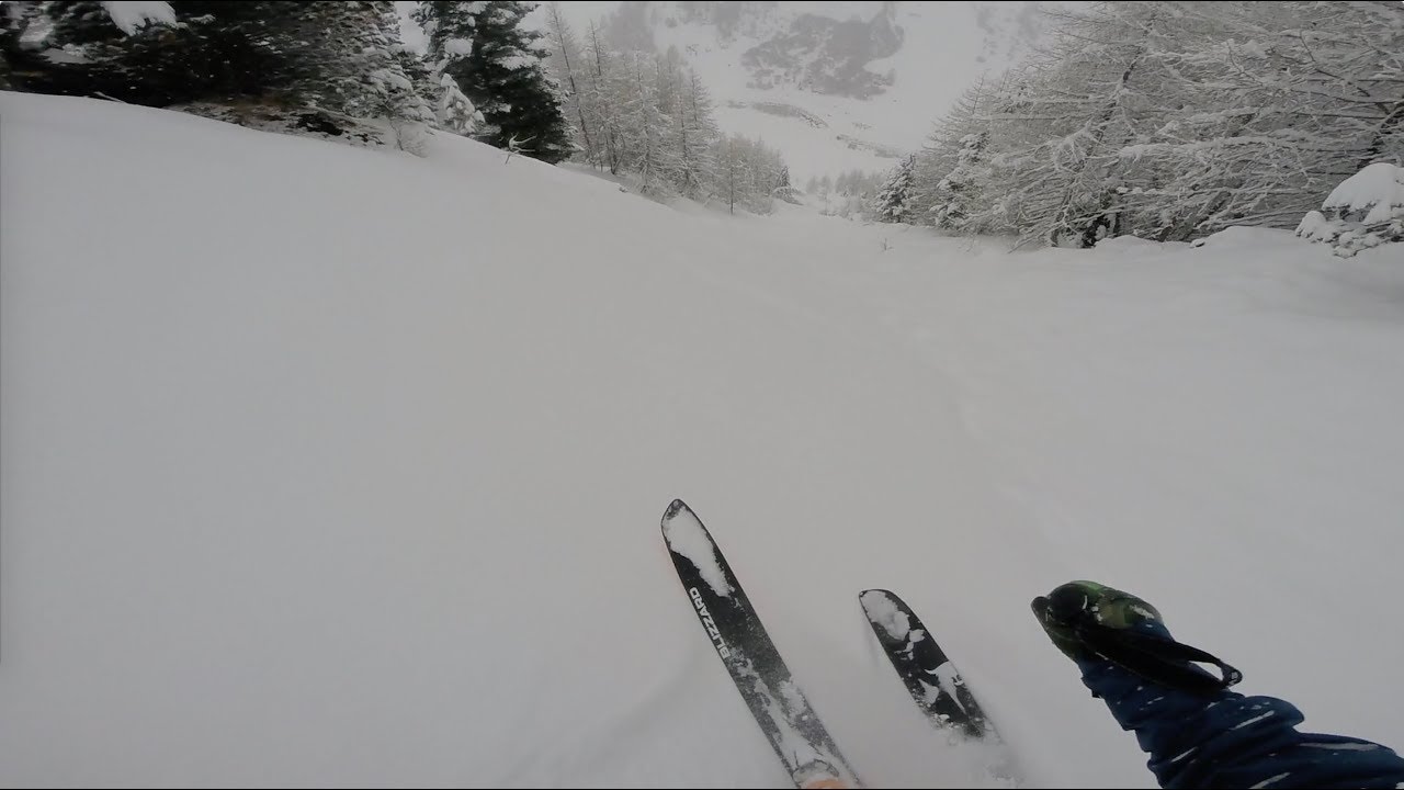 Testing the 2018 Blizzard Spur ski (in not quite enough powder)