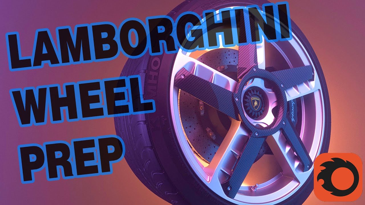 PG2CGI - 07 - Lamborghini Wheel Prep in Corona Renderer