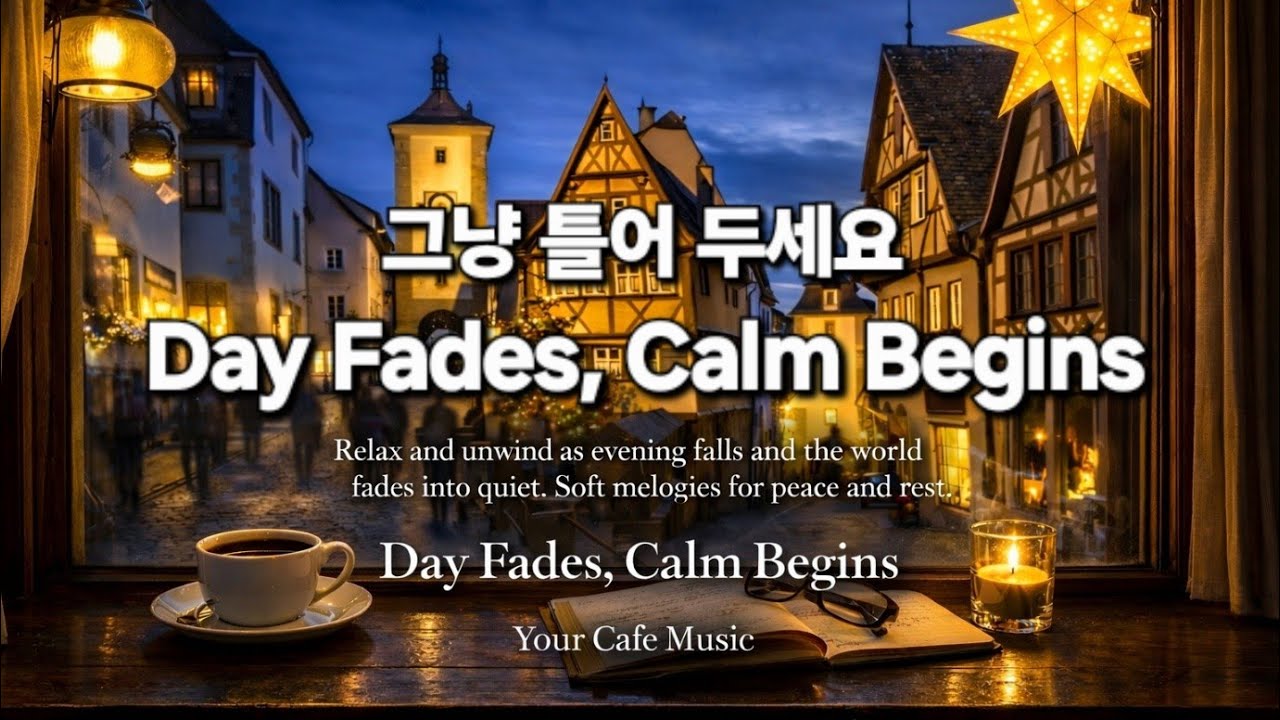 PLAYLIST Evening Café Playlist (Rest & Relax After Work) 퇴근 후 그냥 틀어두세요 ☕ 저녁 카페 음악 