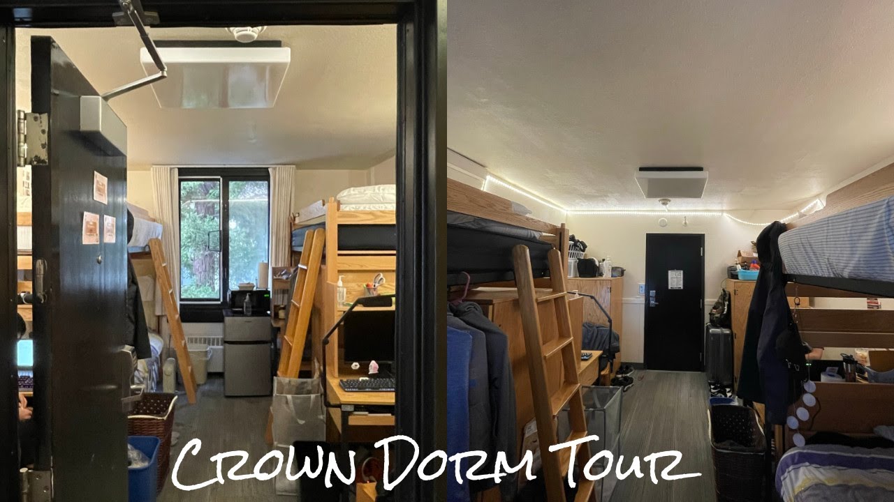 Vlog 78 - Crown College Lower Quad Triple Dorm Tour!
