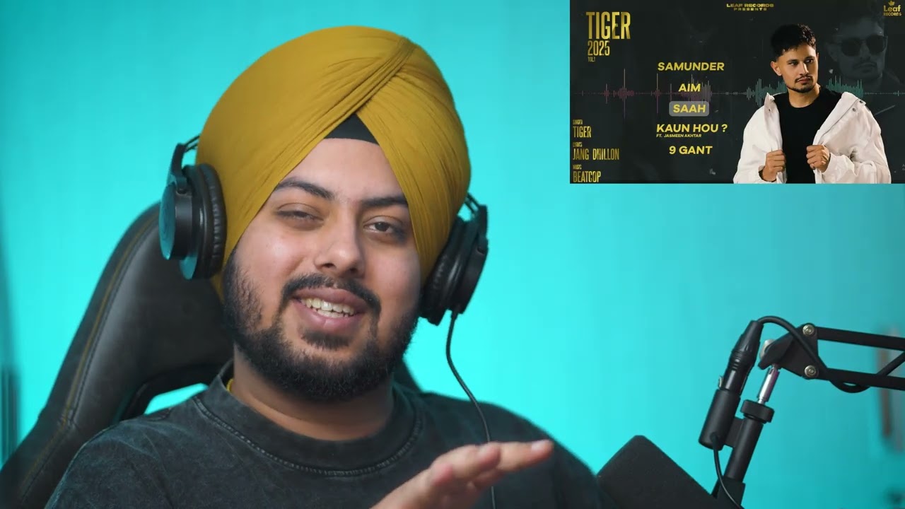 Reaction on TIGER - SAAH | Jang Dhillon | Latest Punjabi Songs 2025