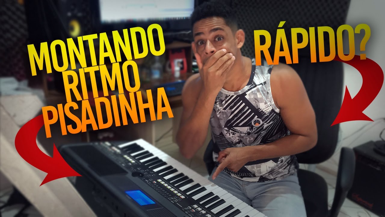 MONTANDO RITMO DE PISADINHA NA HORA - YAMAHA S670