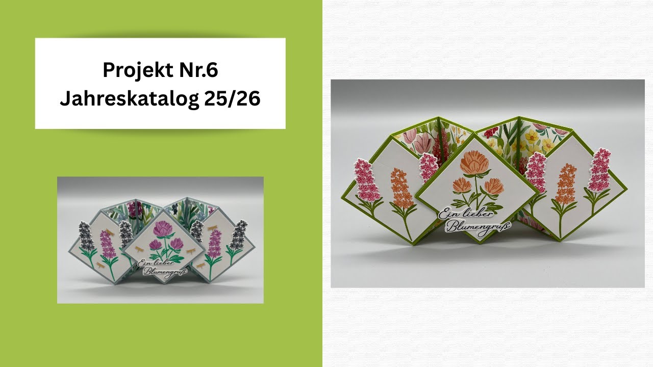Projekt Nr.6 Jahreskatalog 25/26 Mit den Produkten von Stampin`UP!
