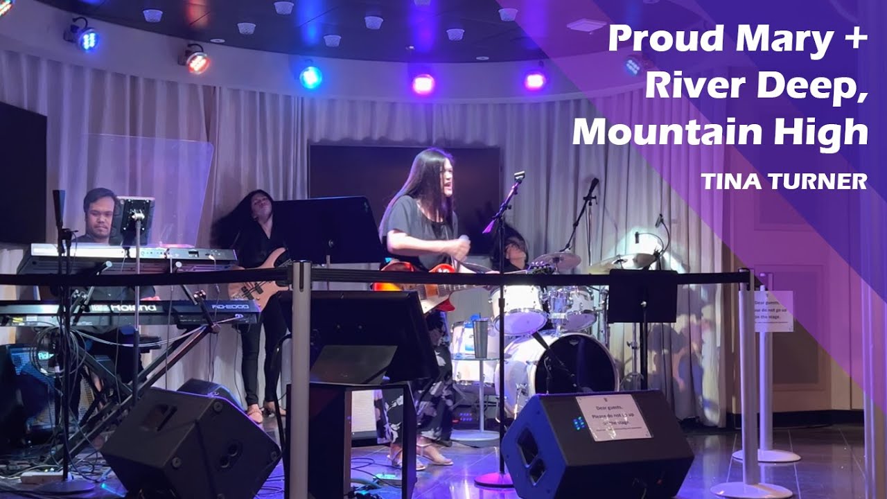 Tina Turner - Proud Mary, River Deep Mountain High (Kinetic Band Live at Spectrum of the Seas)
