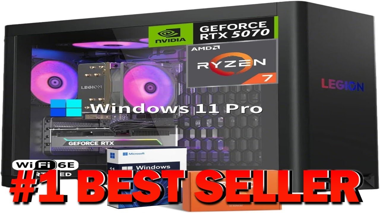 Lenovo Legion Tower 5 Gen 10 Gaming Desktop PC NVIDIA RTX 5070 - B0FMK5LPST