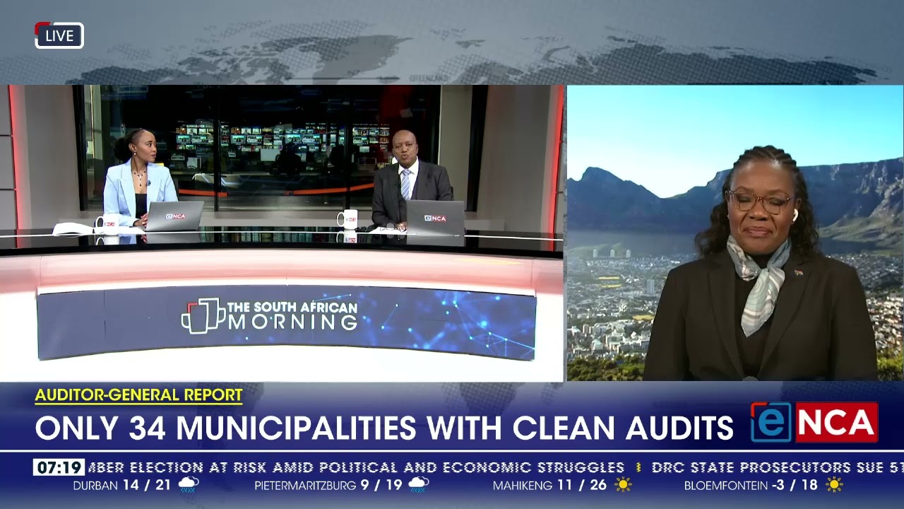 Auditor-General Report | Only 34 municipalities with clean audits