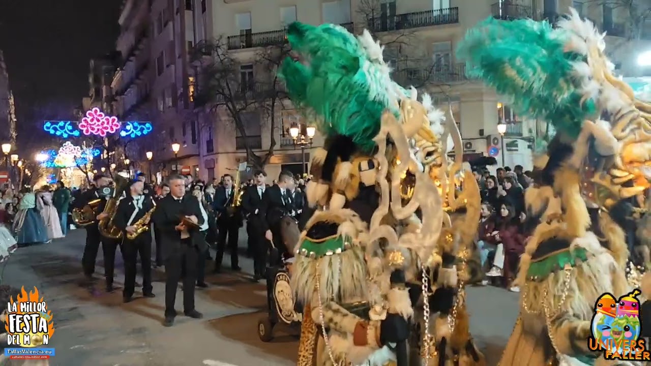 Gran Parada Mora Almirante Cadarso Completo | Fallas 2025