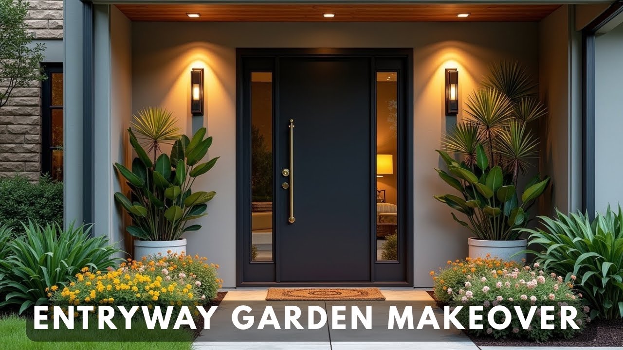 Modern Outdoor Entryways | Luxury Gardening, Pathways & Landscaping Design Ideas