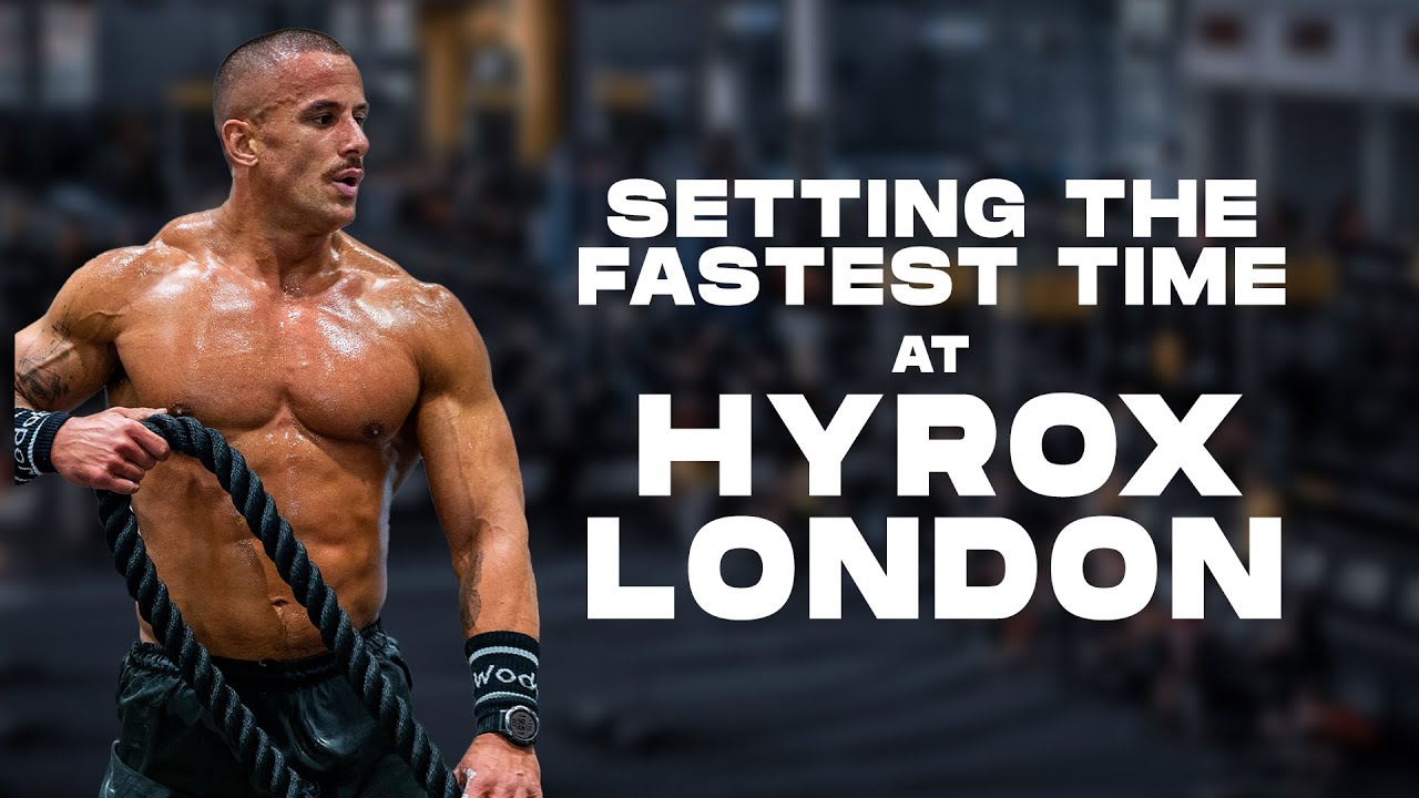 Установление лучшего времени на HYROX LONDON
