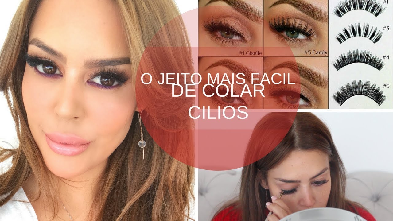 Qual melhor cilios pra cada tipo de olho? + Aprenda o jeito MAIS FACIL  de aplica-los