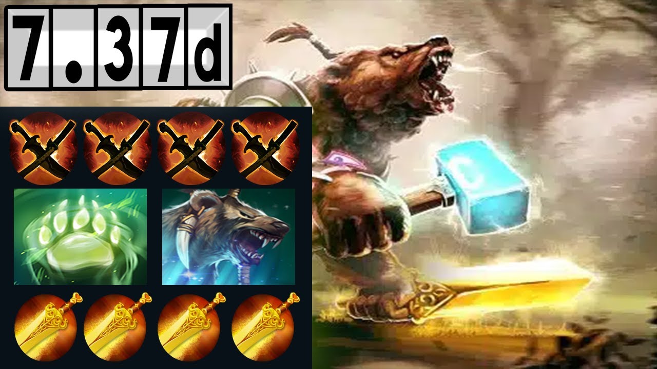 Radiance on Lone Druid?? [Full Match Gameplay Dota 2] 7.37d