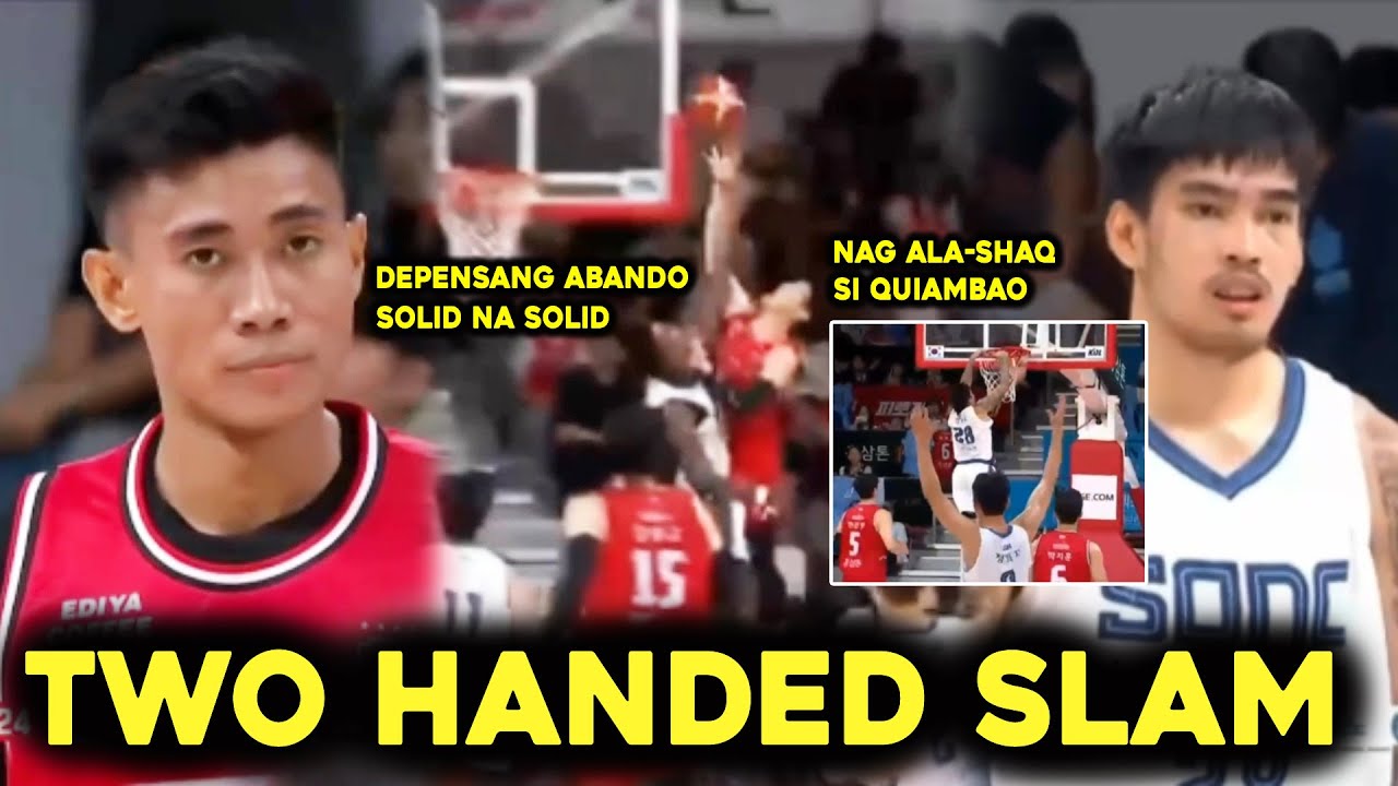 Panalo sina Rhenz Abando! Anyang Red Boosters VS Sono SkyGunners. Nag Ala-Shaq si KQ Solid ang Na...