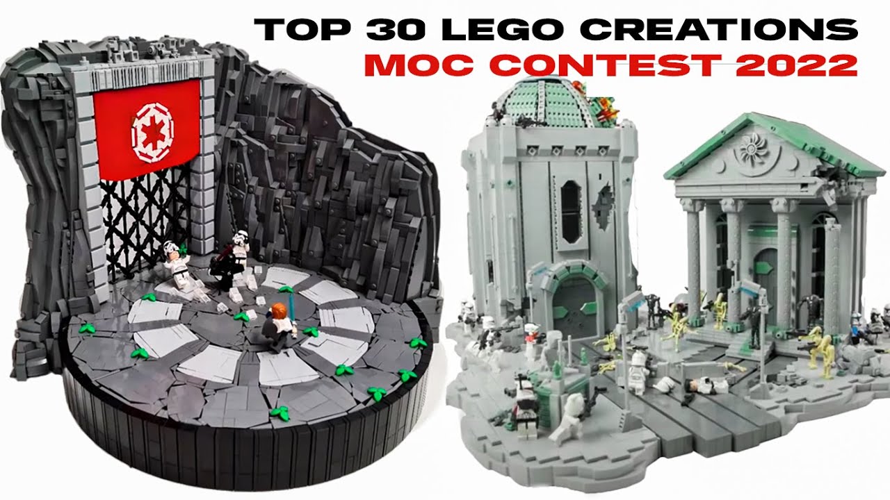LEGO MOC CONTEST RESULTS 2022! BEST 30 CREATIONS! EPIC STAR WARS MOCS!