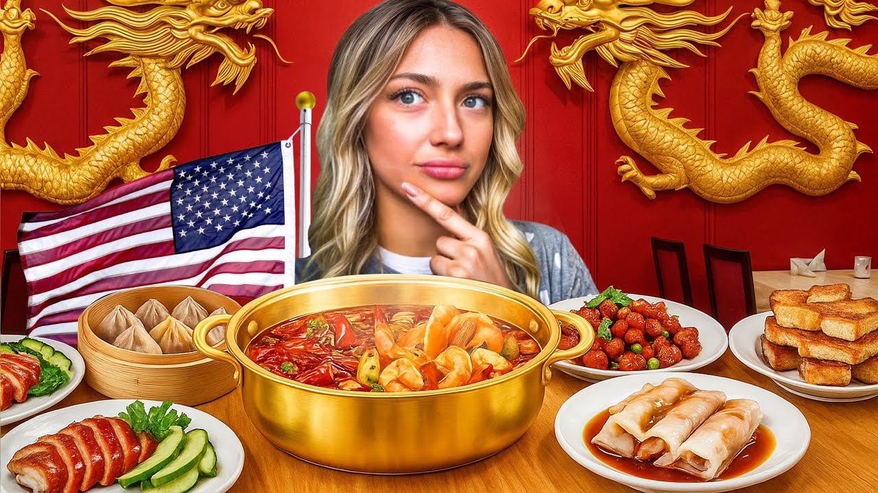 ISPROBAVAM KINESKU HRANU U AMERICI