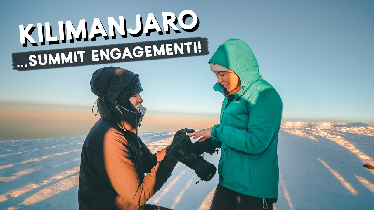 ENGAGED on the SUMMIT! | Climbing Mount Kilimanjaro (part 2)