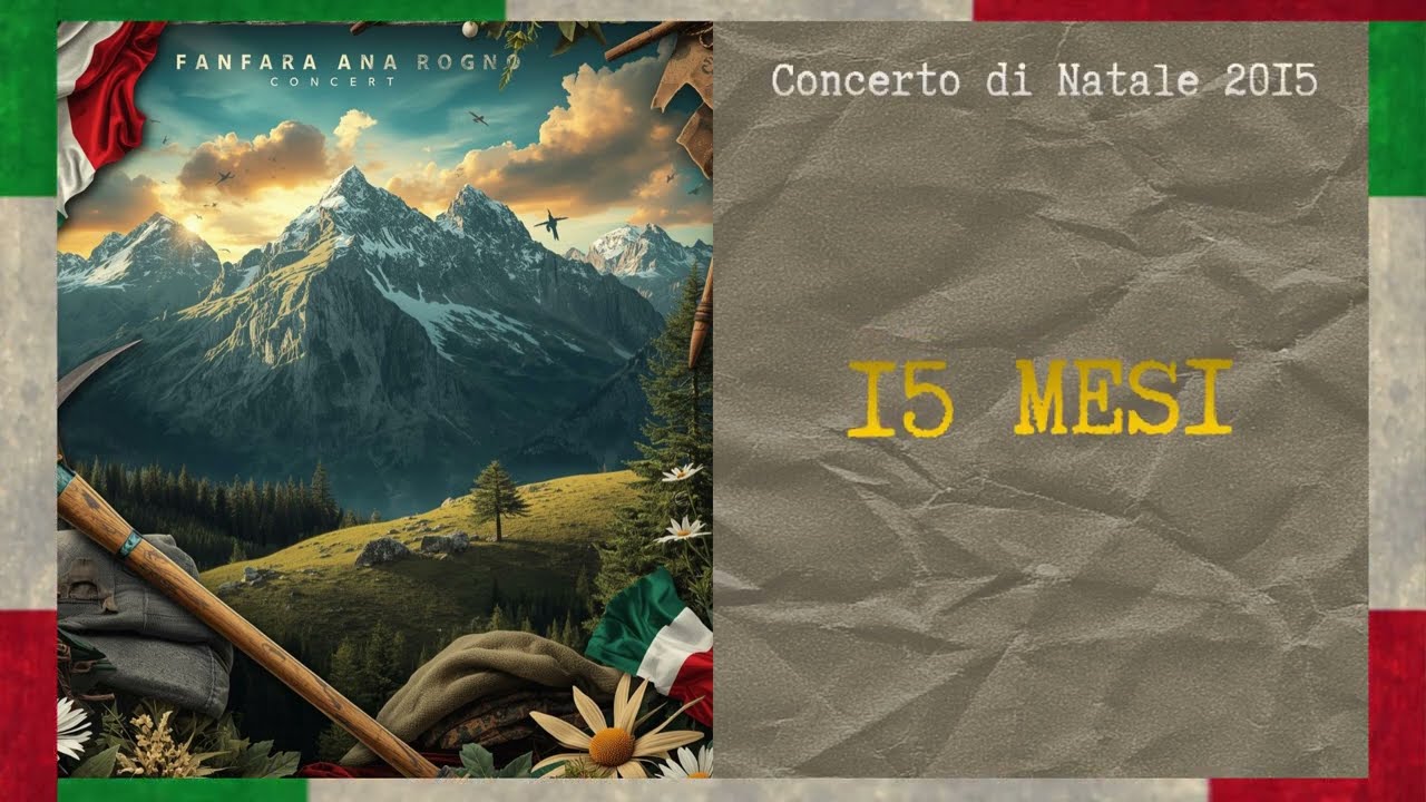 Fanfara ANA Rogno - Concerto di Natale 2015 - 14 - 15 Mesi