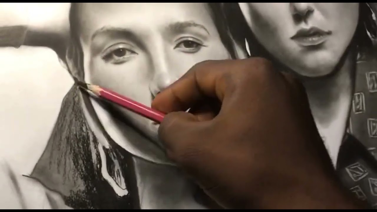 DRAWING IDER | charcoal drawing