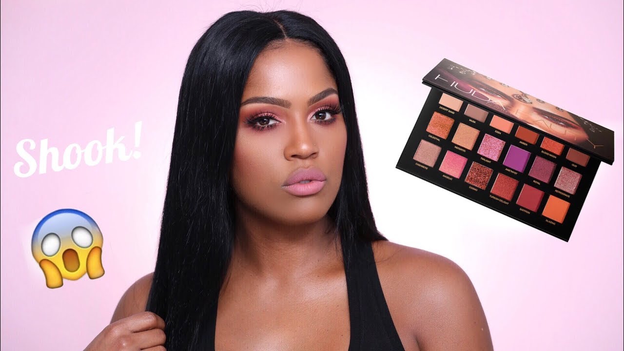 Обзор и руководство по макияжу Huda Beauty Desert Dusk | MakeupShayla