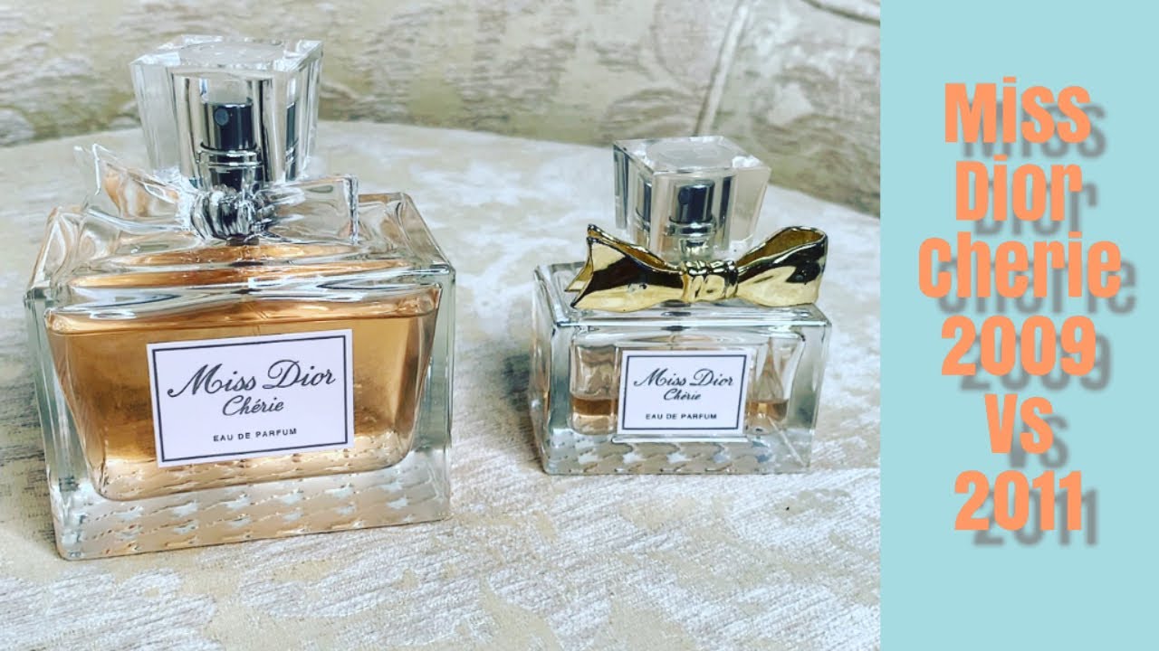 Битва за переформулировки Miss Dior Cherie 2008 и 2011 годов