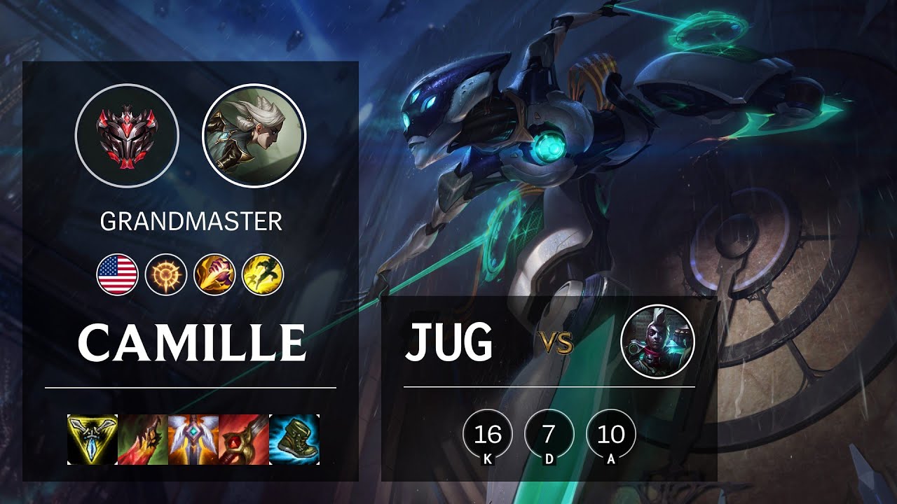 Camille Jungle vs Ekko - NA Grandmaster Patch 10.18
