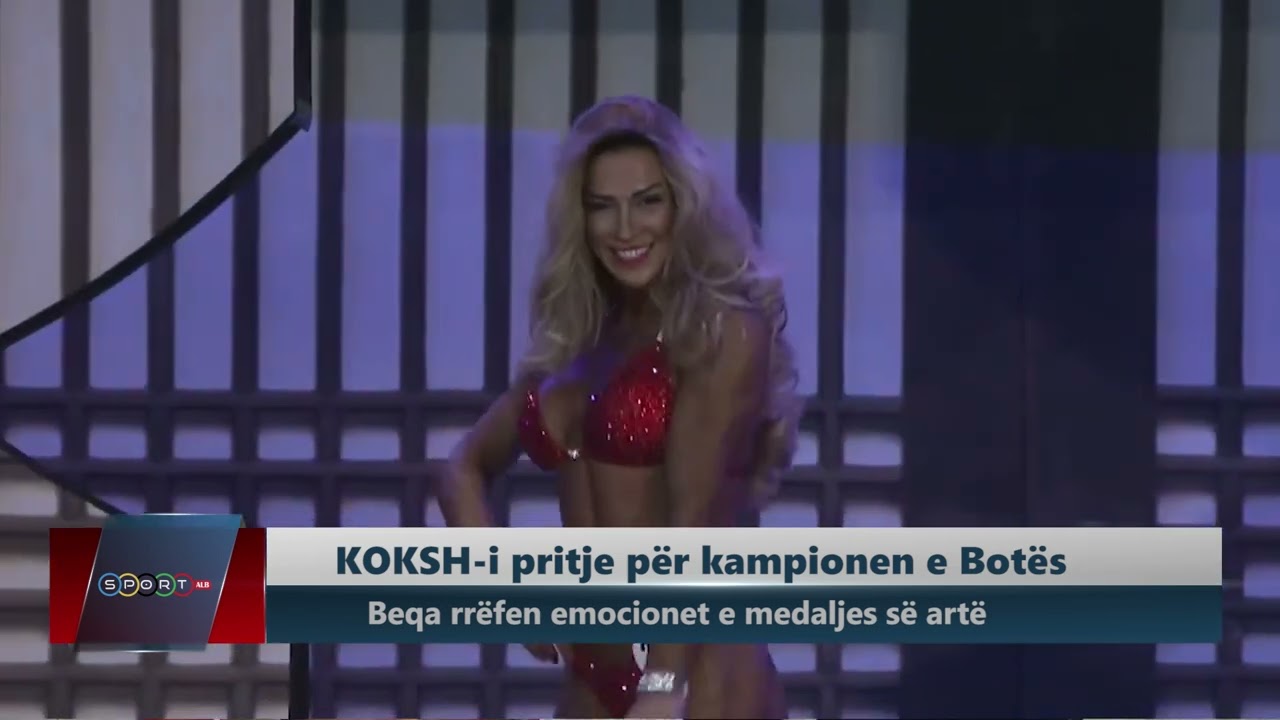 KOKSH-i pritje p&euml;r kampionen e Bot&euml;s Gentiana Beqa