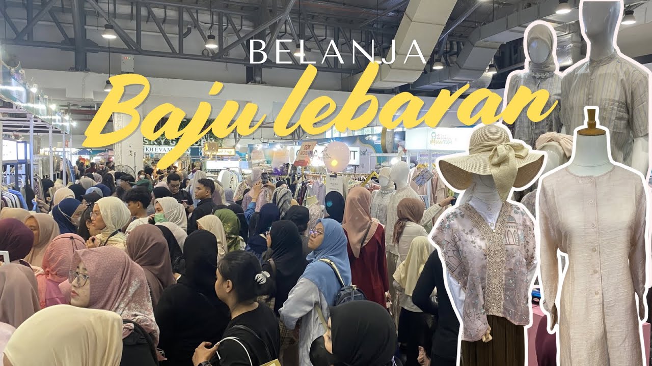 Bazar baju lebaran di AEON Mall tanjung barat Ramenya gilak ‼️