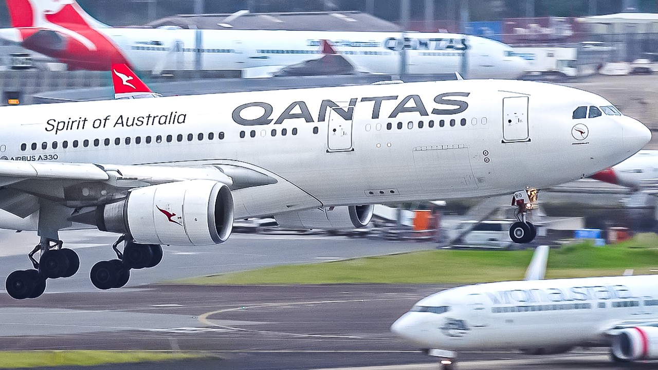 🇦🇺✈️ 20 Minutes of Big Jets Over Sydney | Amazing Plane Spotting at SYD